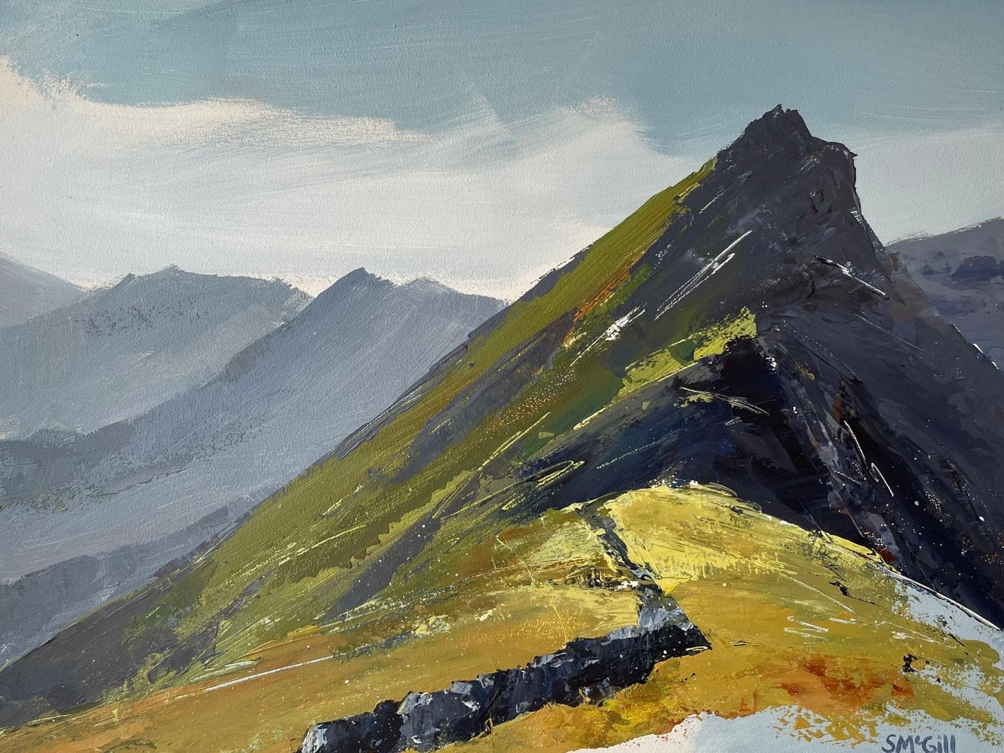 Nantlle Ridge (Framed)