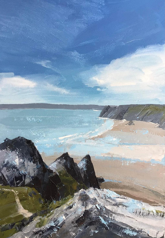 Three Cliffs (Unframed)