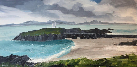 Ynys LLanddwyn (Framed)